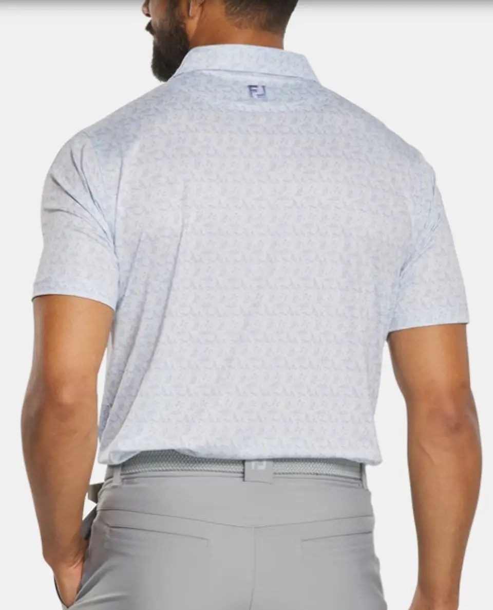 Polera Hilo de Escocia con estampado florar  3
