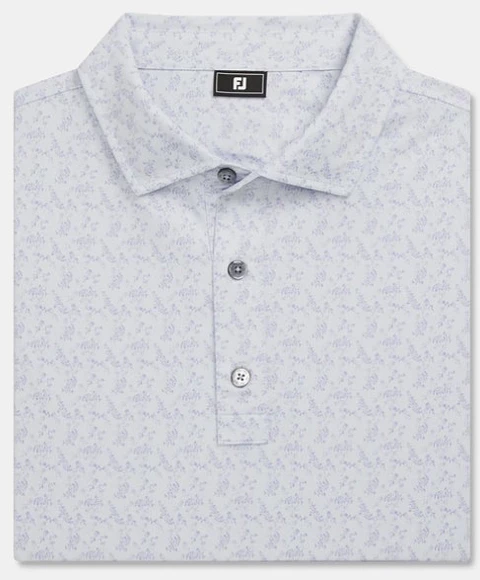 Polera Hilo de Escocia con estampado florar 