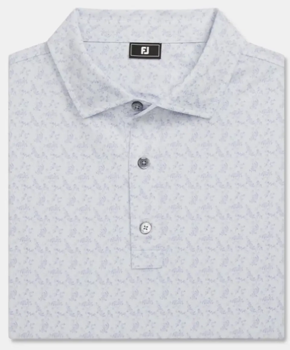 Polera Hilo de Escocia con estampado florar  1