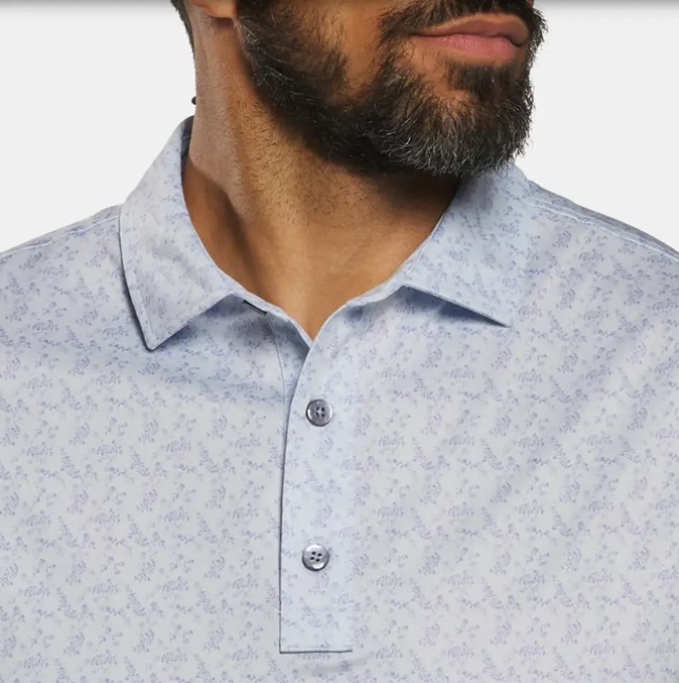 Polera Hilo de Escocia con estampado florar  4