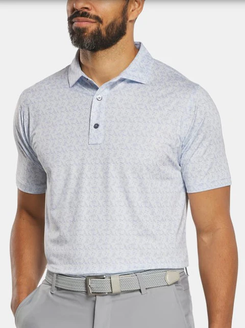 Polera Hilo de Escocia con estampado florar 