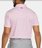 Polera Hilo de Escocia con estampado floral rosada - Miniatura 3