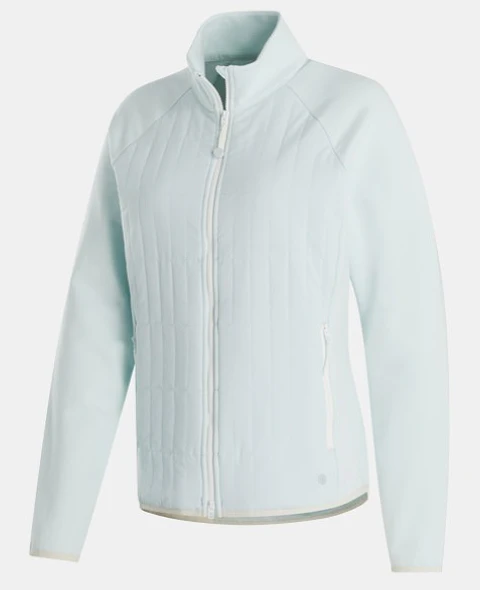 Chaqueta TempoSeries Mujer con cierre completa Azul Hielo 