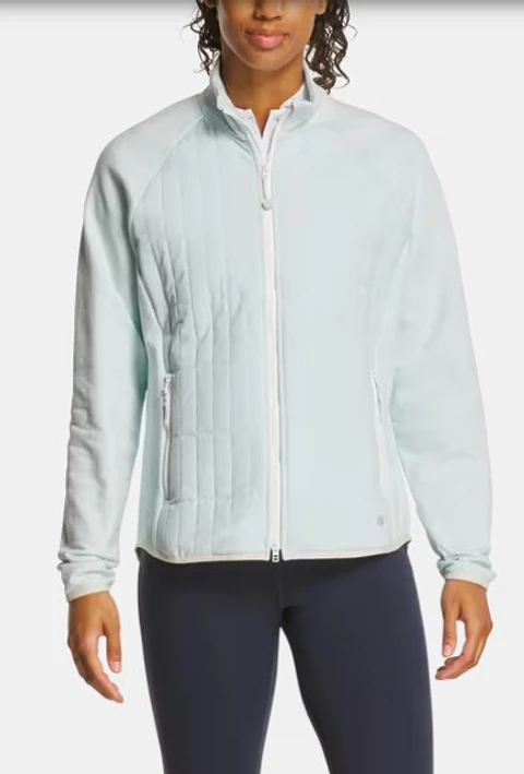 Chaqueta TempoSeries Mujer con cierre completa Azul Hielo 