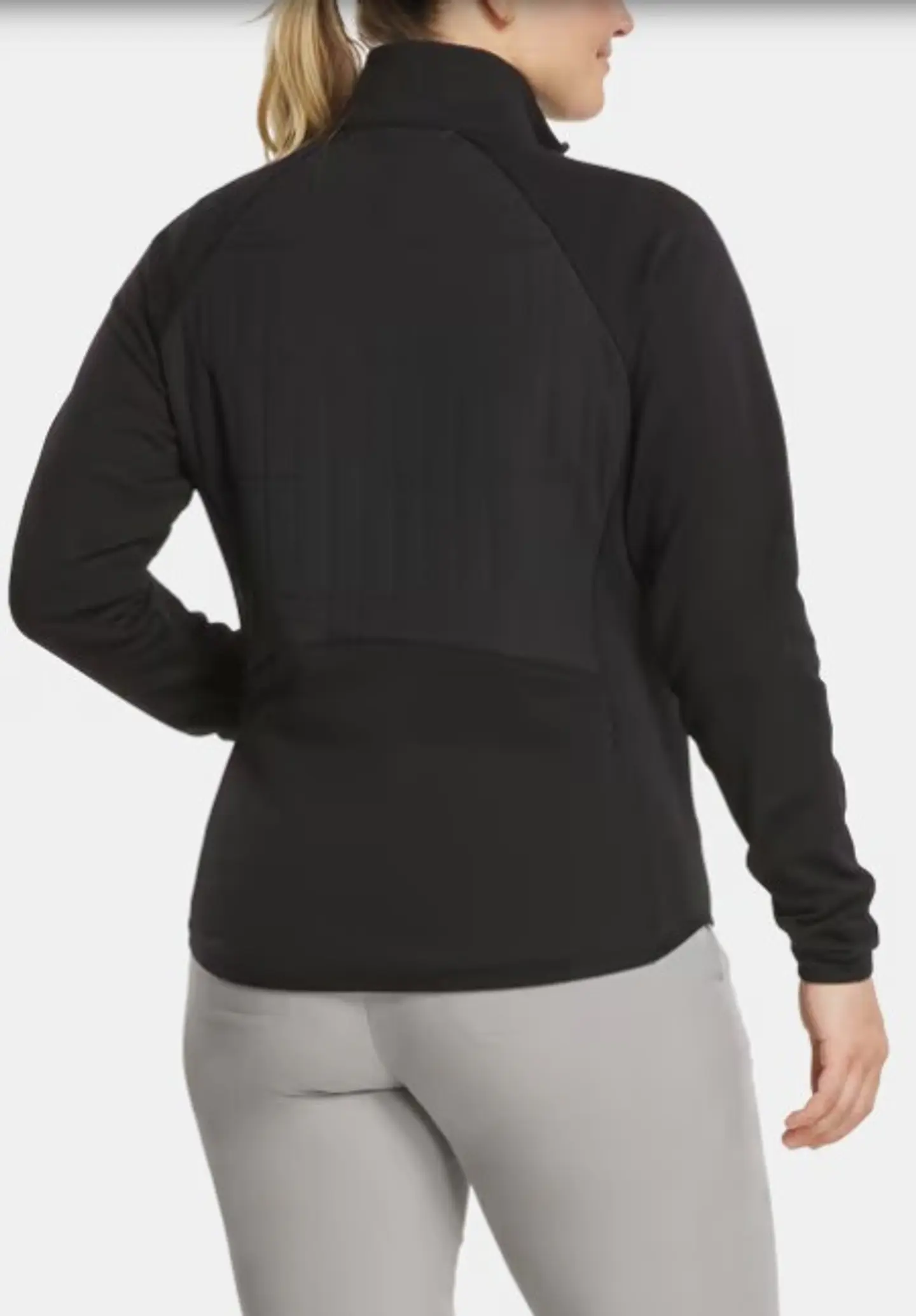 Chaqueta TempoSeries Mujer con cierre completa Negro 3