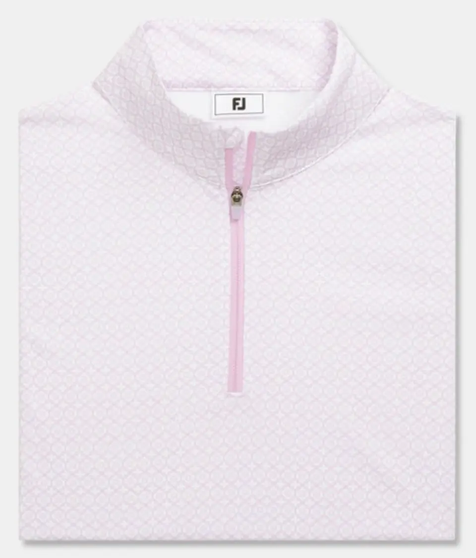Polera Manga Larga factor UV piedra Blaco/orquidia 1