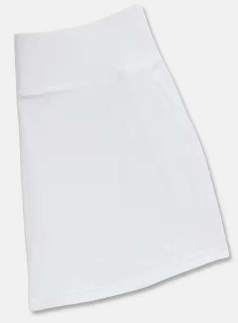 Falda pantalon mujer blanca 