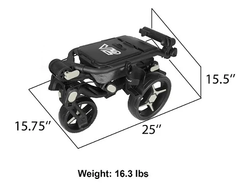 Carro de Golf de 3 ruedas Axglo V2 