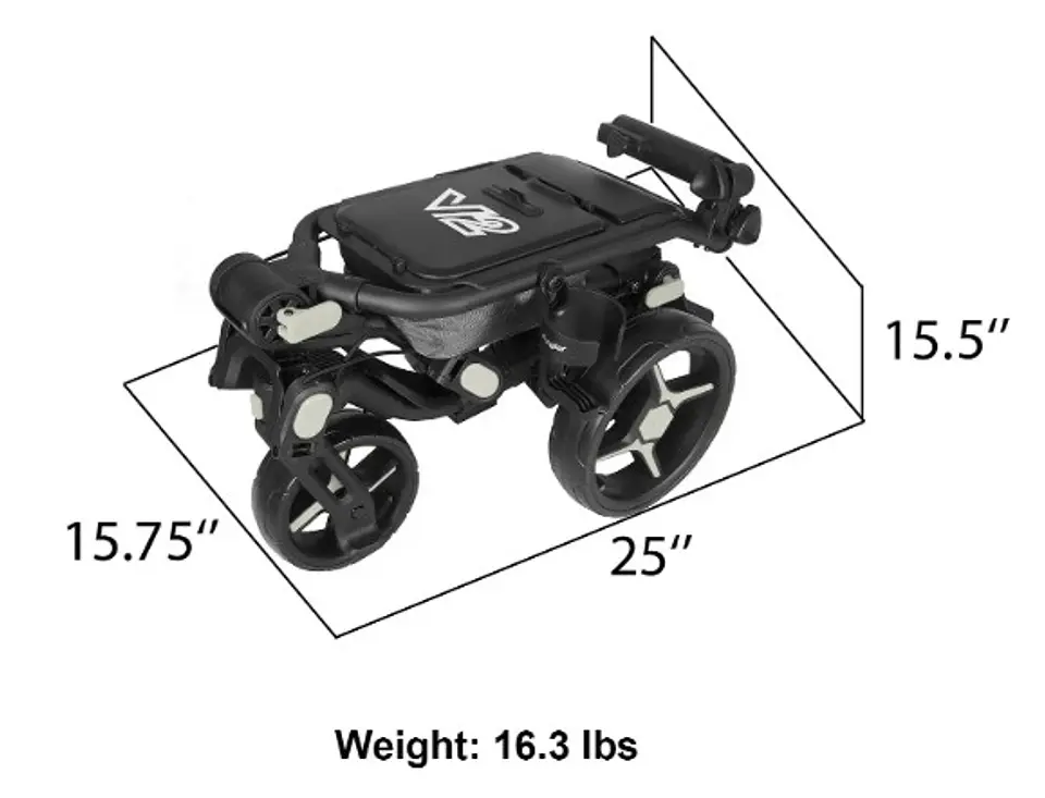 Carro de Golf de 3 ruedas Axglo V2  2