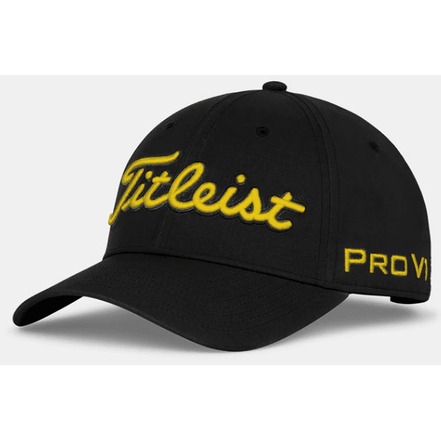 Gorro Tour Performance Negro/Amarillo