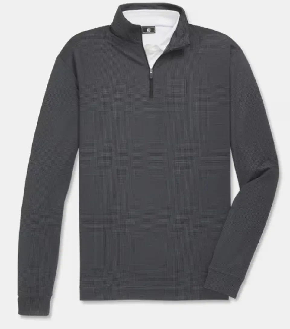 Poleron Hombre Pico de Gallo Negro/Charcoal 1