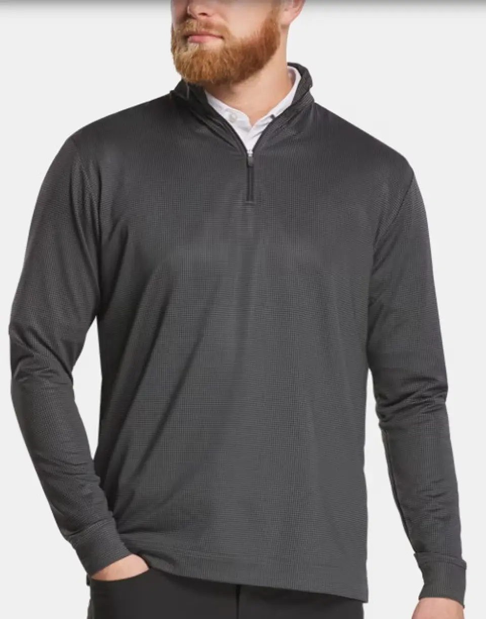 Poleron Hombre Pico de Gallo Negro/Charcoal 2