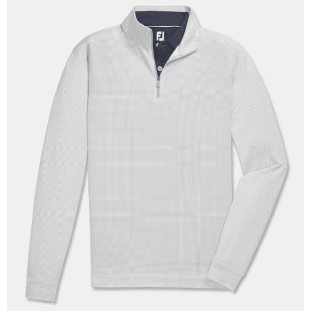 Poleron Hombre Pico de Gallo Gris