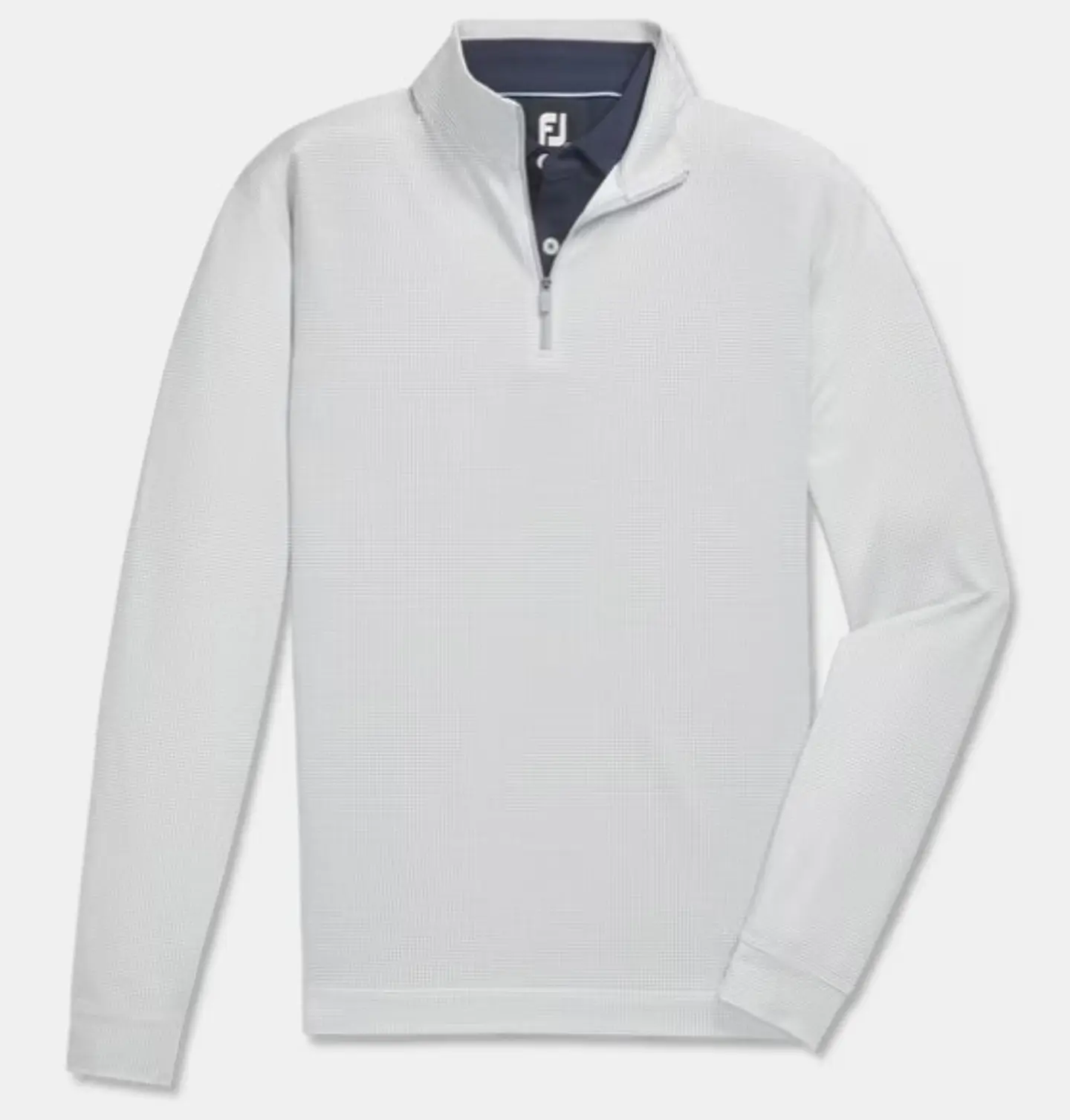 Poleron Hombre Pico de Gallo Gris 1
