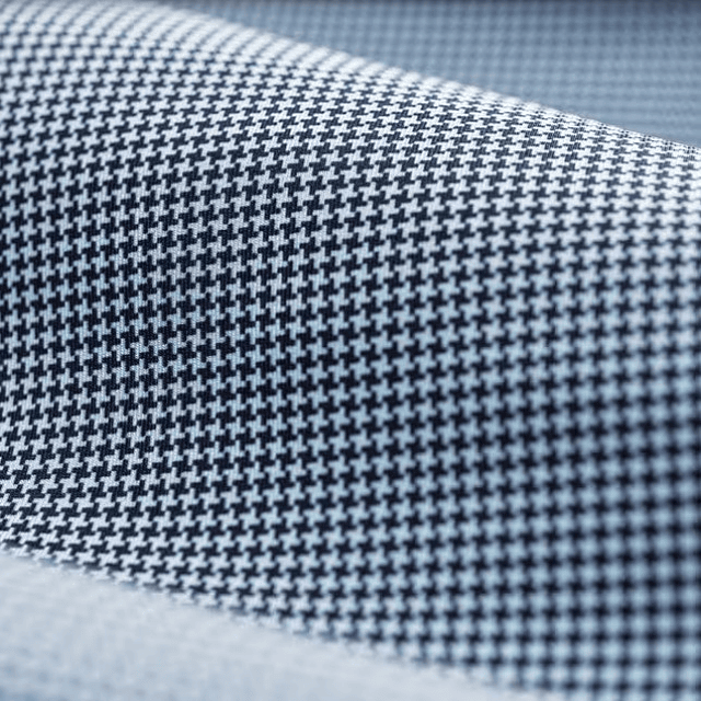 Poleron Hombre Pico de Gallo Azul marino/Celeste 