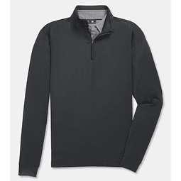 Poleron de Hombre cierre 3/4 Negro 