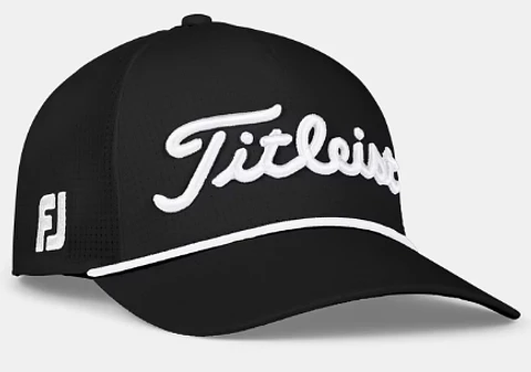 Gorro Titleist Tour Rope Negro/Blanco 
