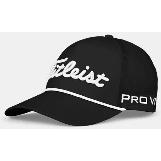 Gorro Titleist Tour Rope Negro/Blanco 