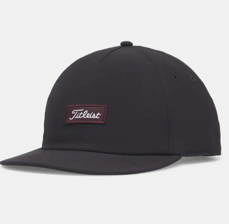 Gorro Titleist Santa Cruz Kickback Negro/Merlot 1