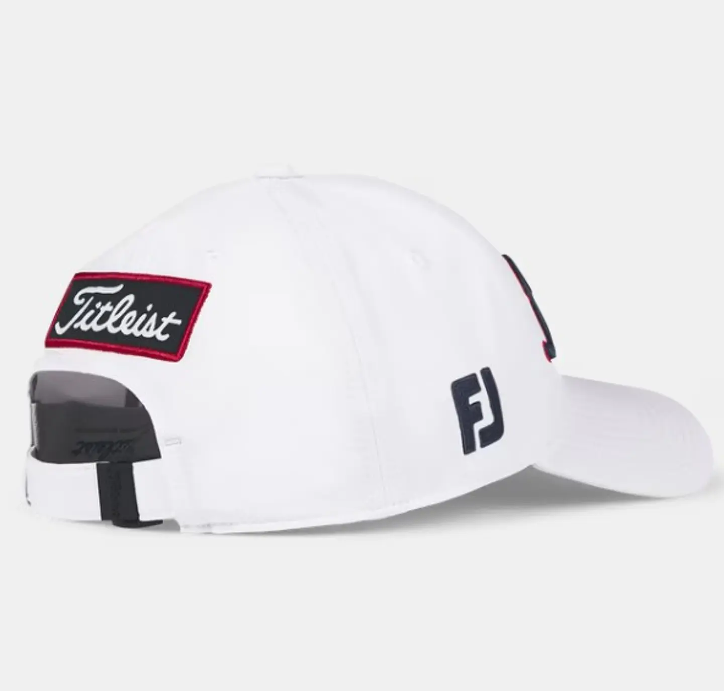 Gorro Titleist Tour Performance Blanco/Navy/Rojo 3