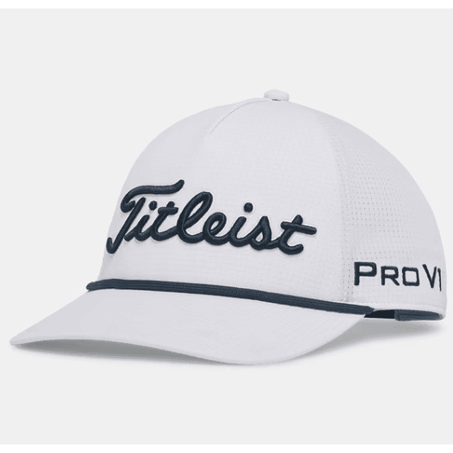 Gorro Titleist Tour Rope Blanco/Monterrey