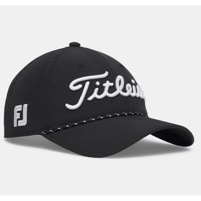 Gorro Titleist Tour Breezer Negro/Blanco