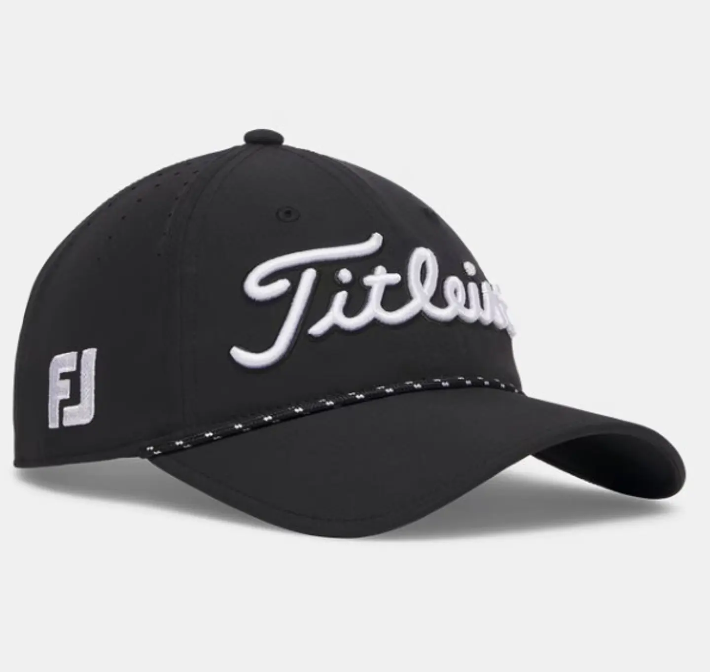Gorro Titleist Tour Breezer Negro/Blanco 2