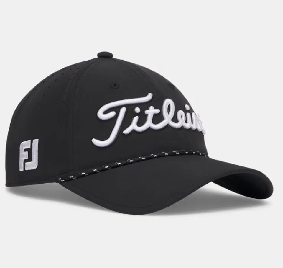 Gorro Titleist Tour Breezer Negro/Blanco 2