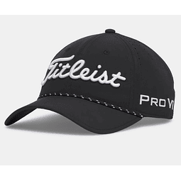 Gorro Titleist Tour Breezer Negro/Blanco