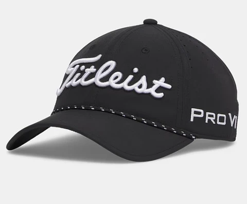 Gorro Titleist Tour Breezer Negro/Blanco