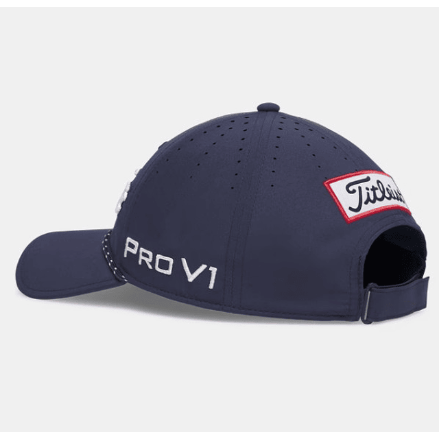 Gorro Titleist Tour Breezer Navy/Blanco