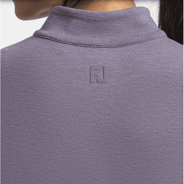 Poleron de Mujer Cierre 3/4 Violeta