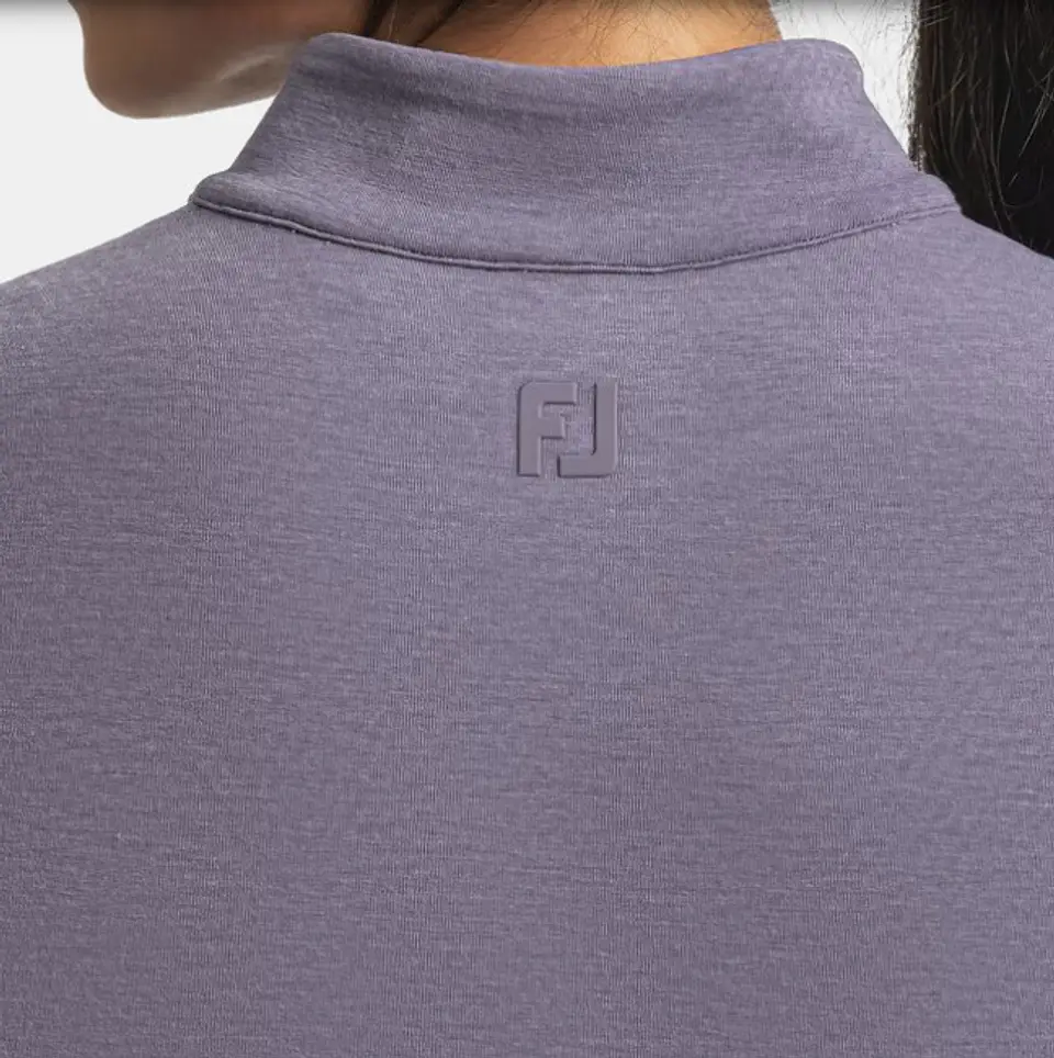 Poleron de Mujer Cierre 3/4 Violeta 3