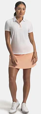 Polera polo de mujer blanco  - Miniatura 2
