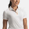 Polera polo de mujer blanco 