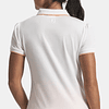 Polera polo de mujer blanco 