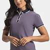 Polera polo de mujer violeta 