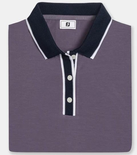 Polera polo de mujer violeta 