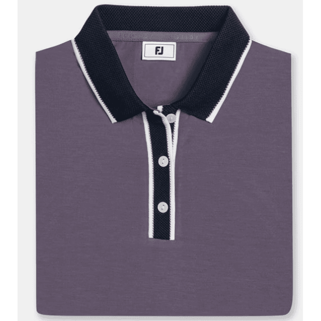 Polera polo de mujer violeta 