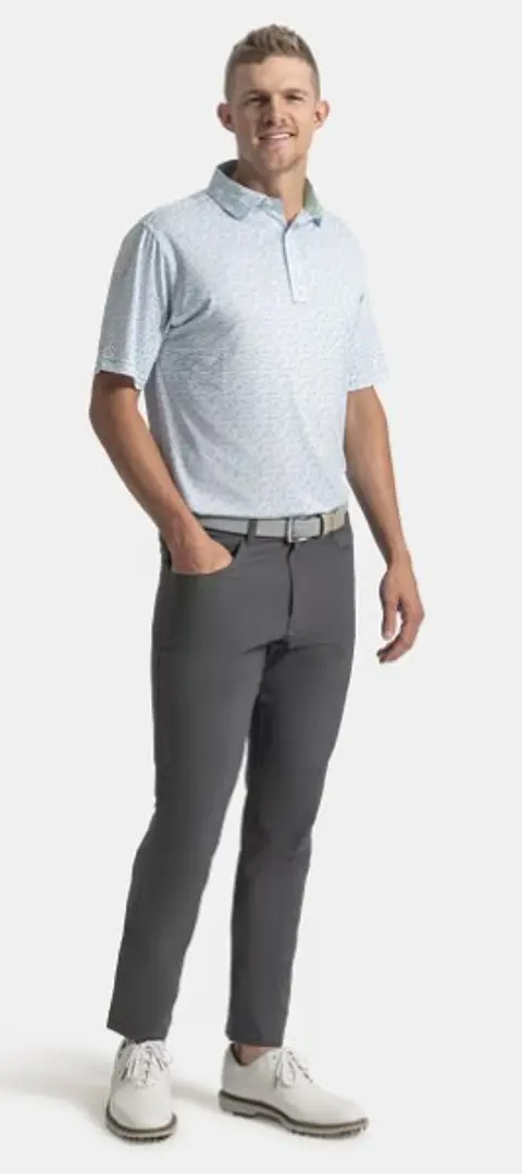 Polera Hombre Surf celeste 