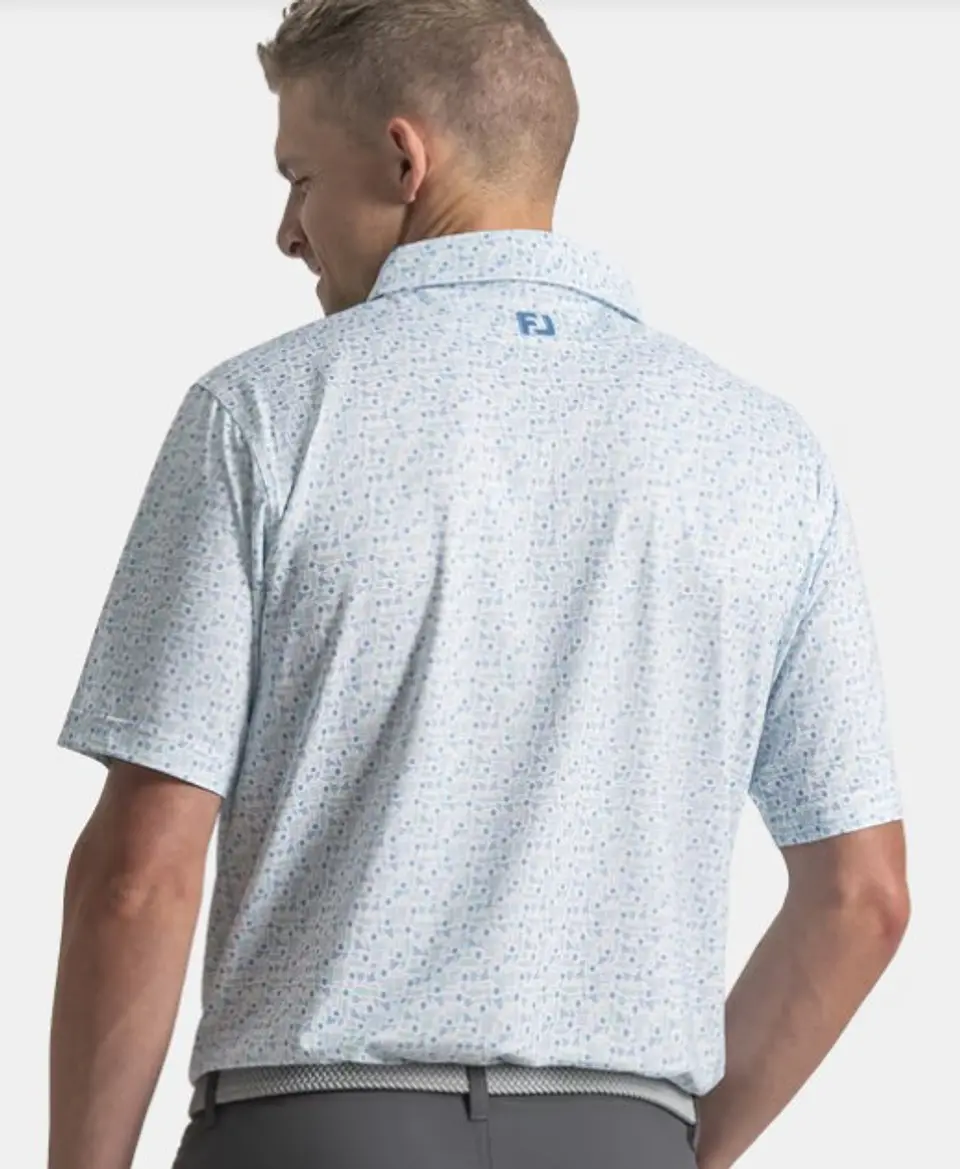 Polera Hombre Surf celeste  3