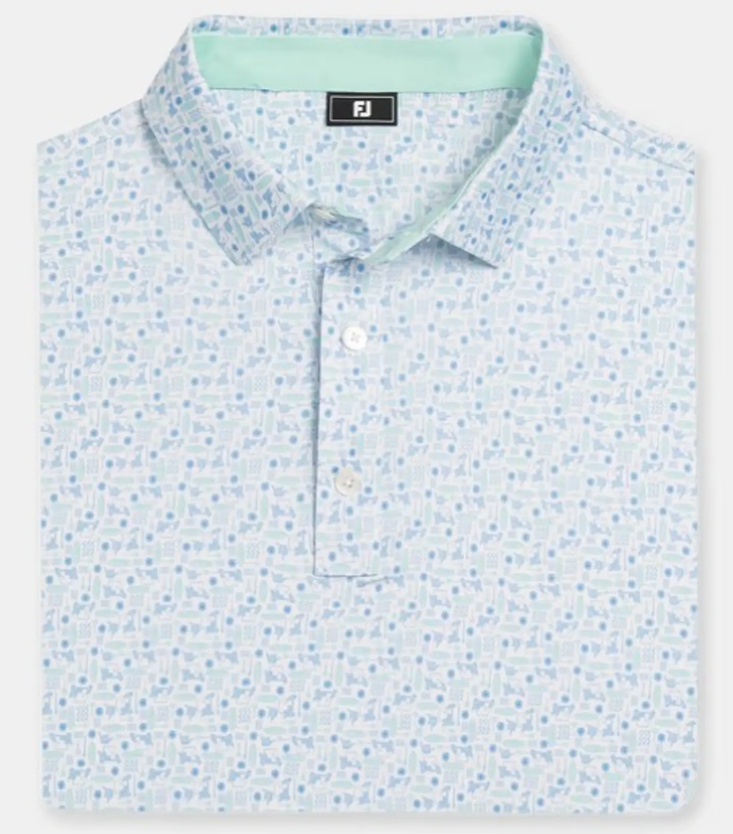 Polera Hombre Surf celeste  1