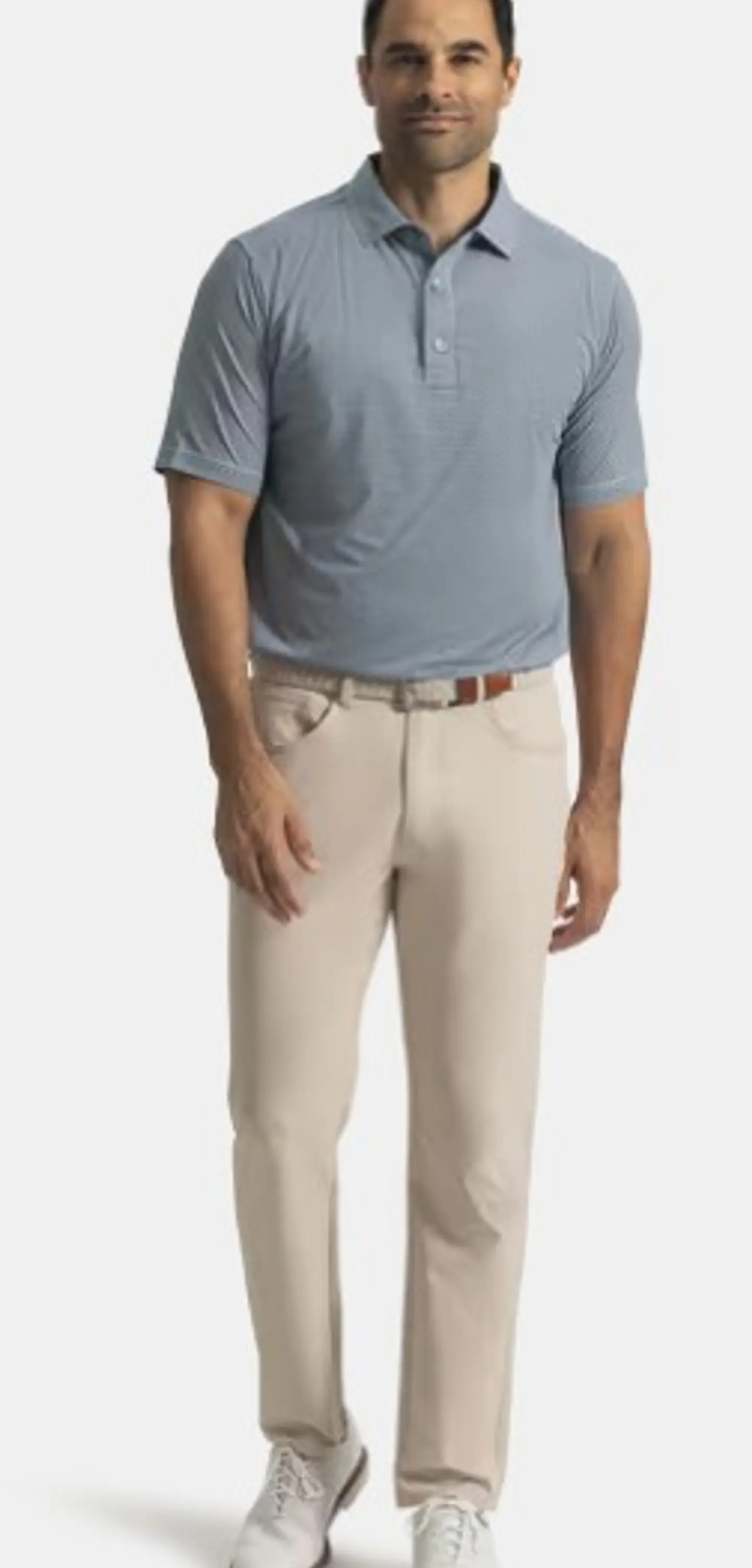 Polera Hombre Bandera Nautica Verde/azul/blanco  2