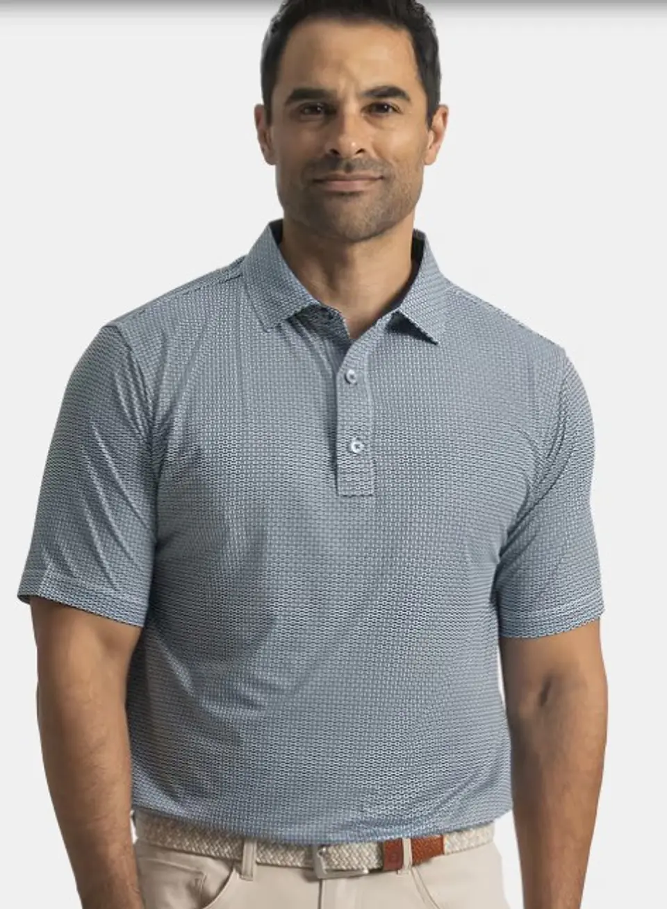 Polera Hombre Bandera Nautica Verde/azul/blanco  4