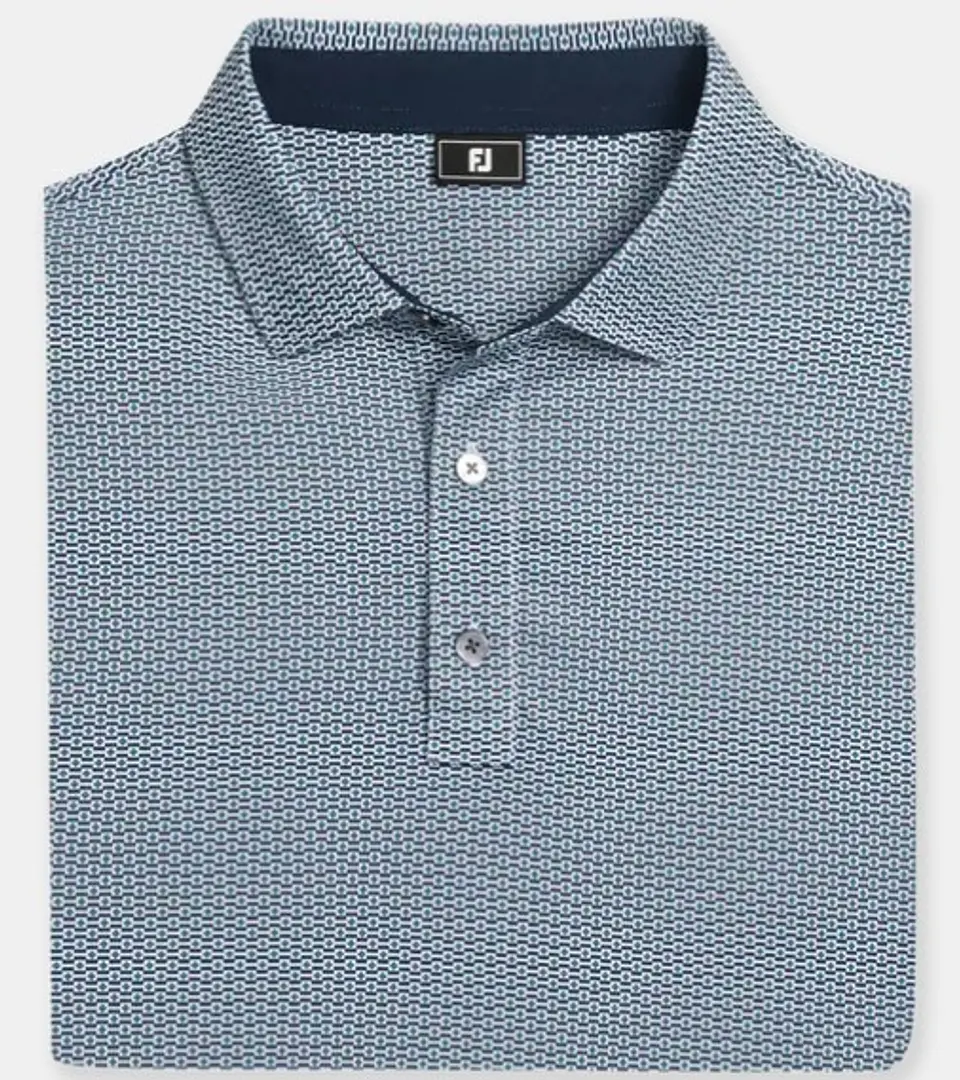 Polera Hombre Bandera Nautica Verde/azul/blanco  1