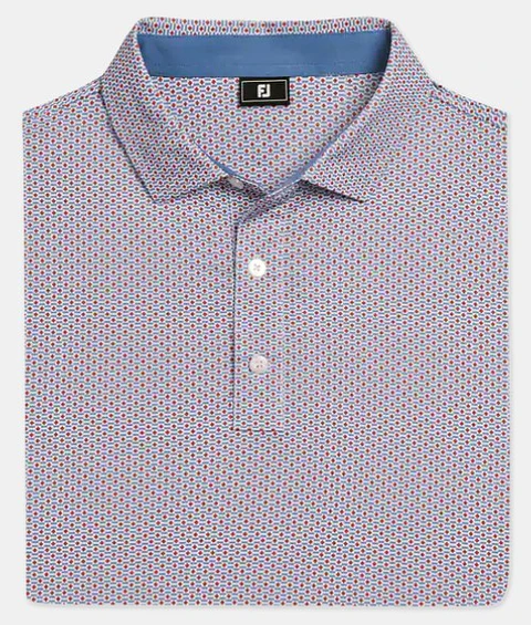 Polera Hombre Bandera Nautica Rojo/Azul/Blanco 