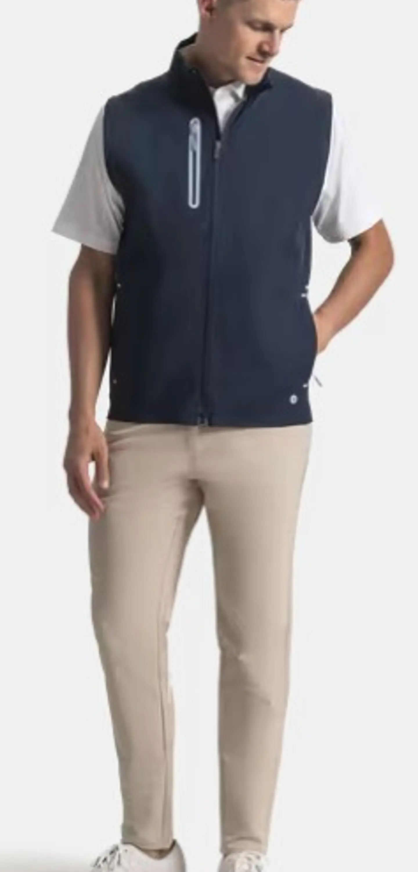 Chaqueta sin manga TempoSeries Azul  3
