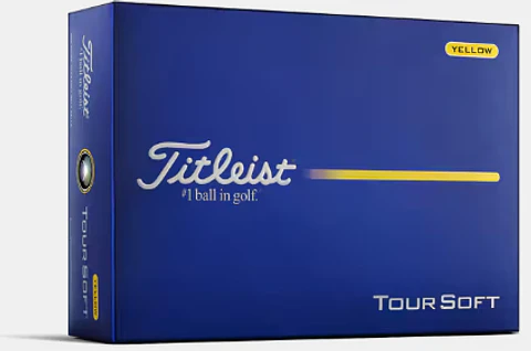 Docena de Pelota Titleist Tour Soft Amarilla