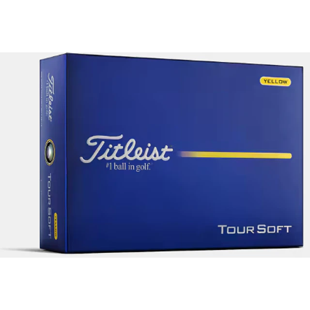Docena de Pelota Titleist Tour Soft Amarilla