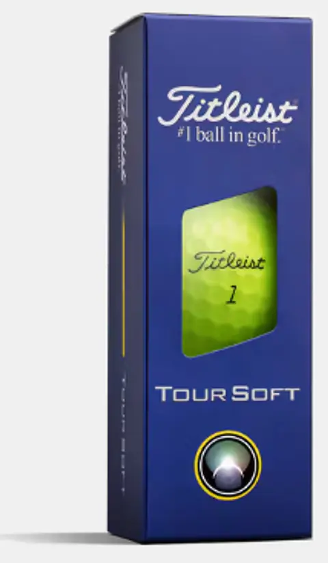 Docena de Pelota Titleist Tour Soft Amarilla